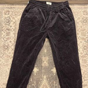 Marine Layer Black Corduroy Pants Straight Leg